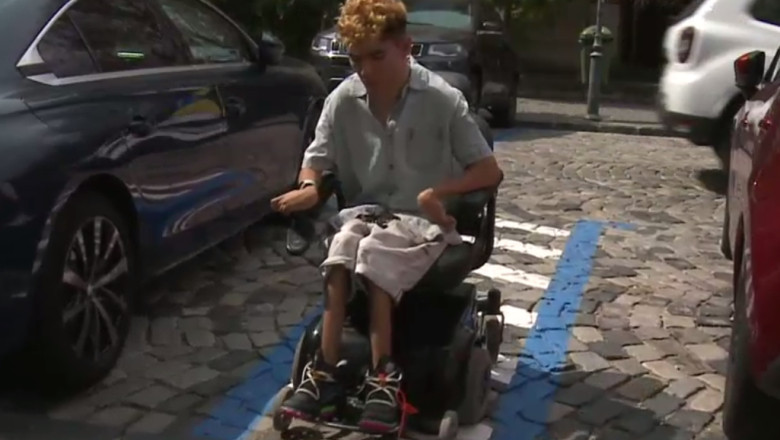 VIDEO. Deplasarile in Bucuresti, un cosmar pentru persoanele cu dizabilitati: „Este vorba despre nepasare” Imagine