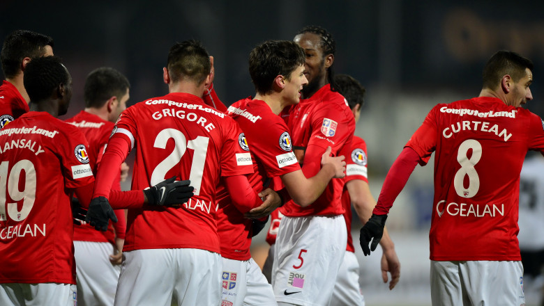 VIDEO. Dinamo - ACS Poli Timisoara 4-0. Ros-albii s-au impus la capatul unei evolutii entuziasmante Imagine