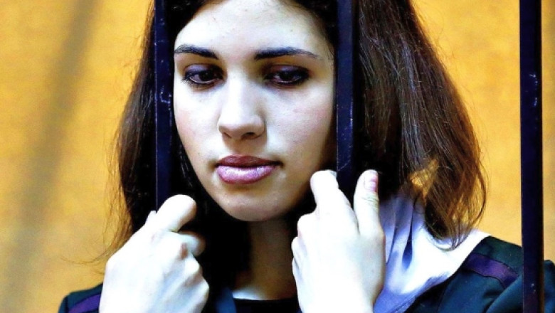 VIDEO Disparuta in drum spre Siberia: Una dintre componentele trupei Pussy Riot este de negasit Imagine
