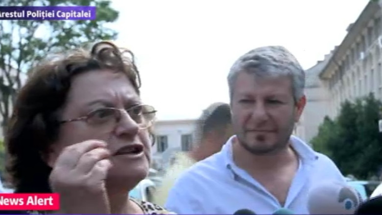 VIDEO. Doinita Basescu, extrem de iritata dupa ce si-a vizitat sotul in Arestul Politiei Capitalei Imagine