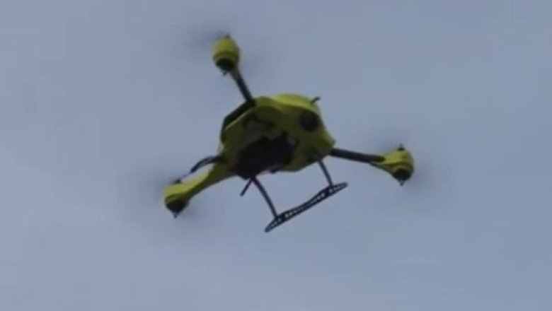 VIDEO. Drona care salveaza vieti Imagine