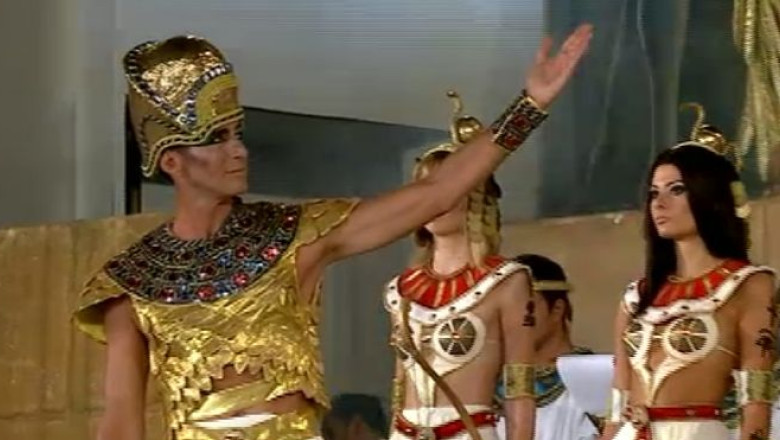VIDEO. Egipt antic de Mamaia, cu Radu Mazare in rolul faraonului Ramses la II-lea Imagine