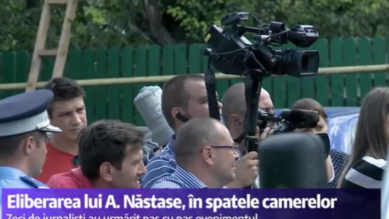 VIDEO. Eliberarea lui Adrian Nastase, vazuta din culise Imagine
