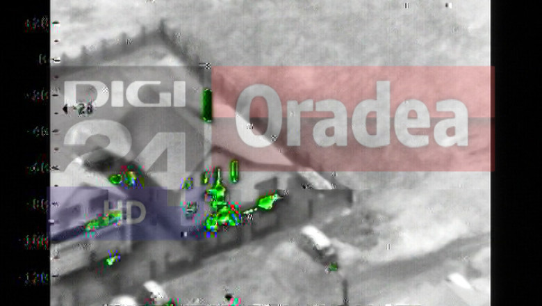 VIDEO EXCLUSIV. Furt de apa termala in Baile Felix si 1 Mai, detectat din elicopter, cu camerele cu termoviziune  Imagine