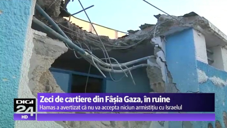 VIDEO Fasia Gaza. Cea mai sangeroasa zi de la declansarea conflictului Imagine
