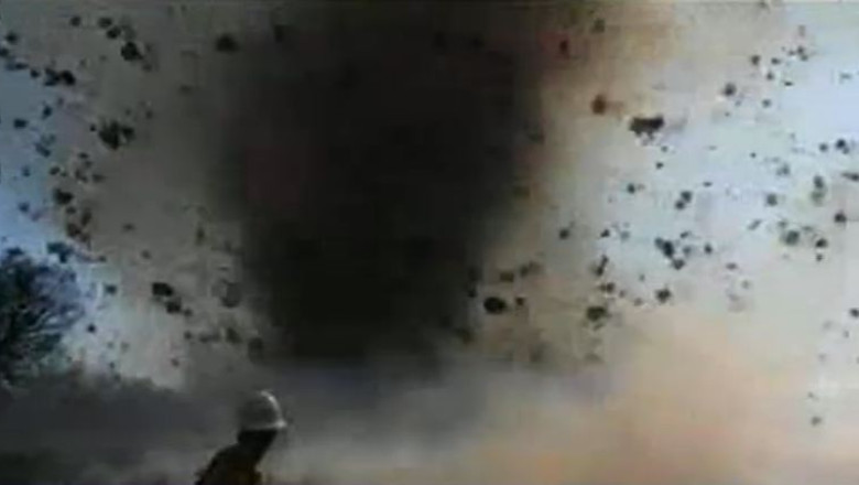 VIDEO. Fenomen mai putin obisnuit: vartej de flacari Imagine