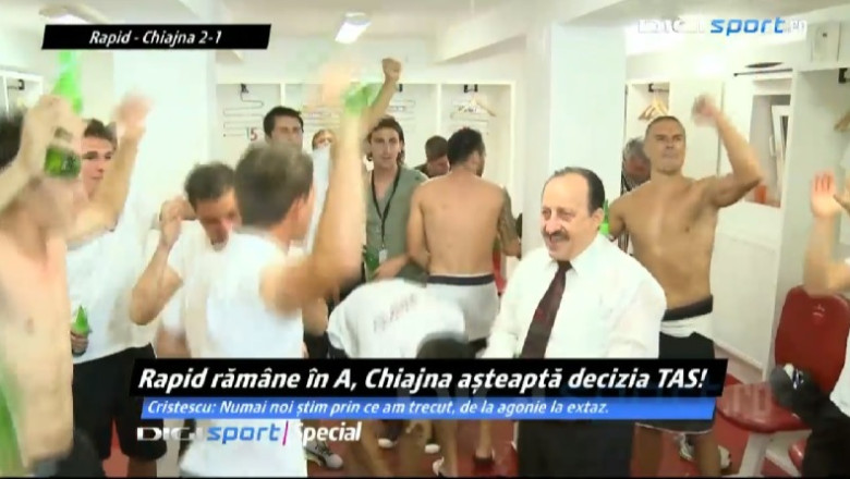 VIDEO Fiesta visinie. „Asta e Rapidul din Giulesti / Iubeste-l si-ai sa-nnebunesti!” Imagine