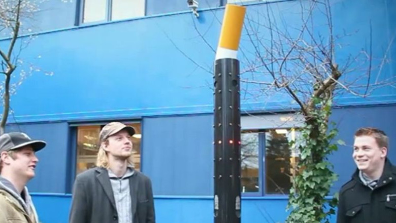 VIDEO. Fumo, scrumiera cu melodii Imagine