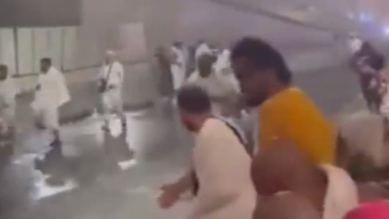 VIDEO. Furtuna puternica in desert, la Mecca Imagine