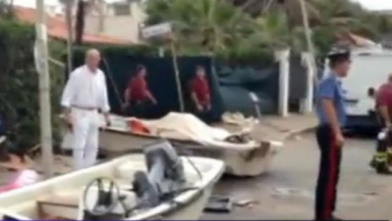 VIDEO. Furtuna puternica in vestul Italiei Imagine