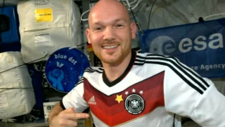 VIDEO. Germanii, felicitati din spatiu pentru castigarea Cupei Mondiale Imagine