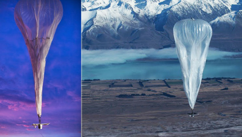 VIDEO Google Loon: Balonul cu heliu care conecteaza la internet orice utilizator pe o raza de 1200 km patrati Imagine