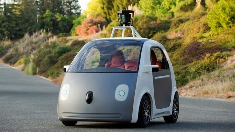 VIDEO. Google va construi 100 de masini fara sofer Imagine
