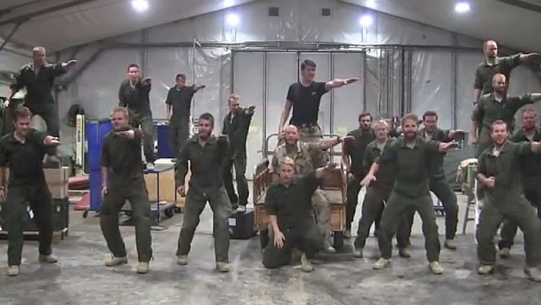 VIDEO Grease a la Afganistan. Un regiment de soldati suedezi parodiaza o scena din celebrul musical Imagine