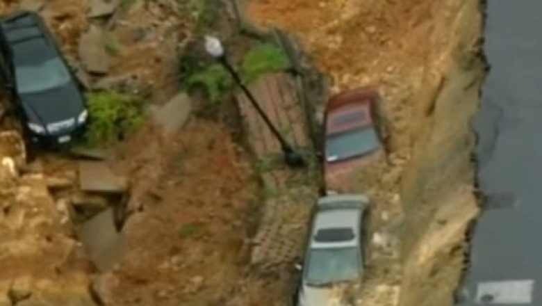 VIDEO. Groapa din Baltimore, filmata in timp ce se forma Imagine