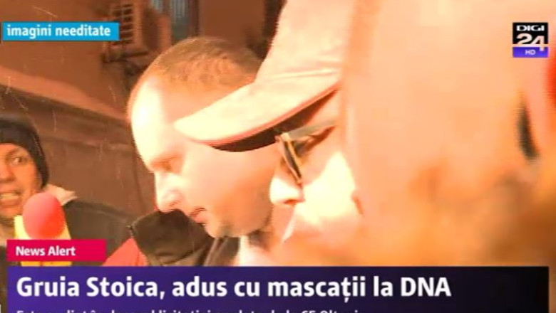 VIDEO. Gruia Stoica, adus cu mascatii la DNA. Omul de afaceri a fost retinut Imagine