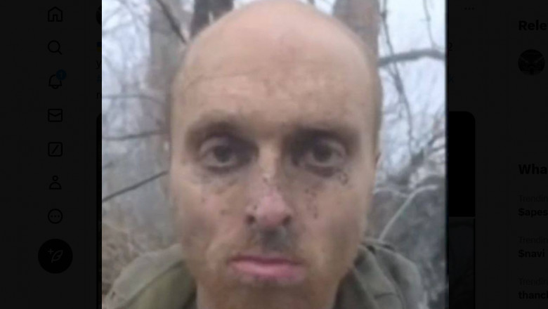 VIDEO Imagini cu un australian care lupta pentru Ucraina, capturat si interogat de rusi. Reactia guvernului de la Canberra Imagine