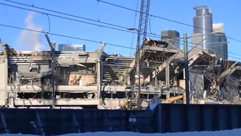 VIDEO. Implozie esuata a unui stadion in Statele Unite Imagine