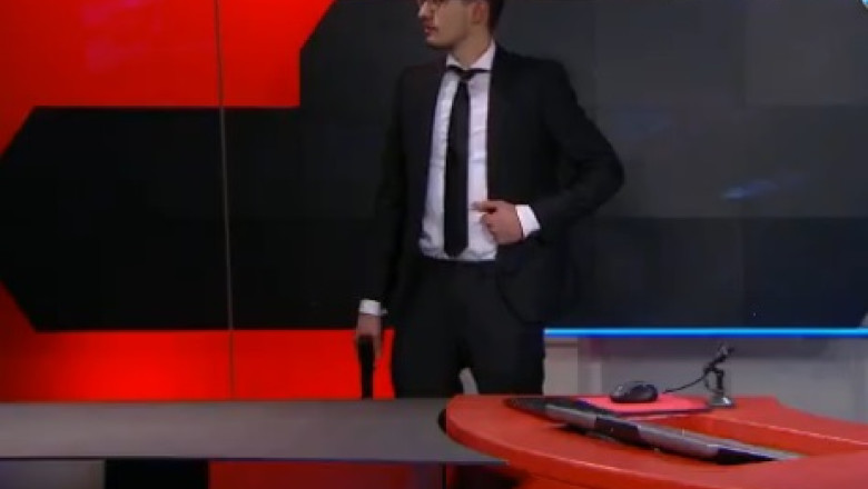 VIDEO. Incident armat la televiziunea nationala olandeza, in timpul buletinului de stiri Imagine