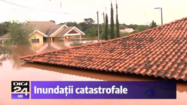 VIDEO Inundatii catastrofale in Brazilia. Cel putin noua persoane au murit inecate Imagine