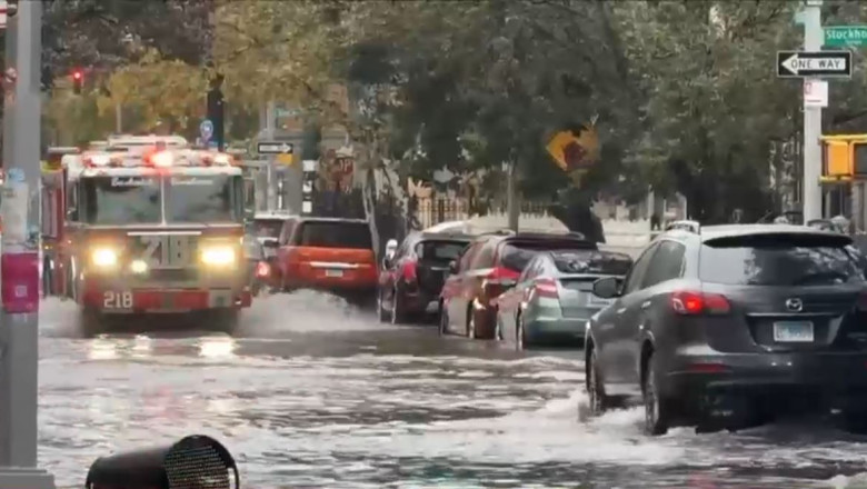 VIDEO Inundatii devastatoare in New York: Cel putin doi oameni au murit Imagine