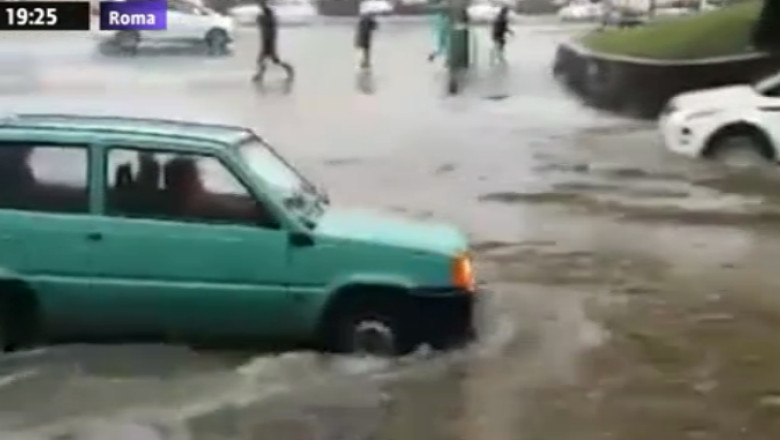 VIDEO. Inundatii in Italia. Sunt afectate si zonele locuite de romani Imagine