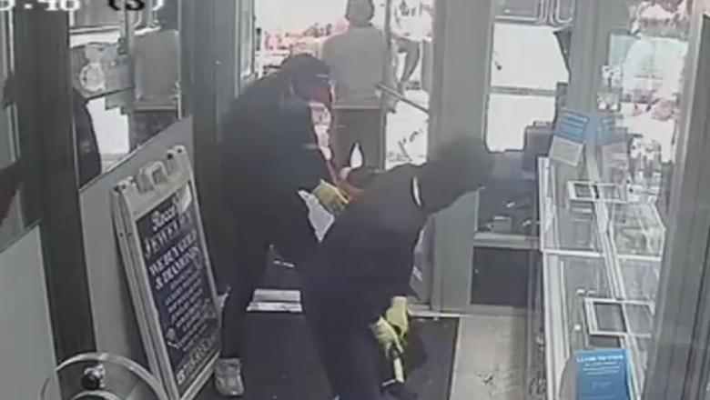 VIDEO. Jaf de doua milioane de dolari in doar 30 de secunde, in New York Imagine