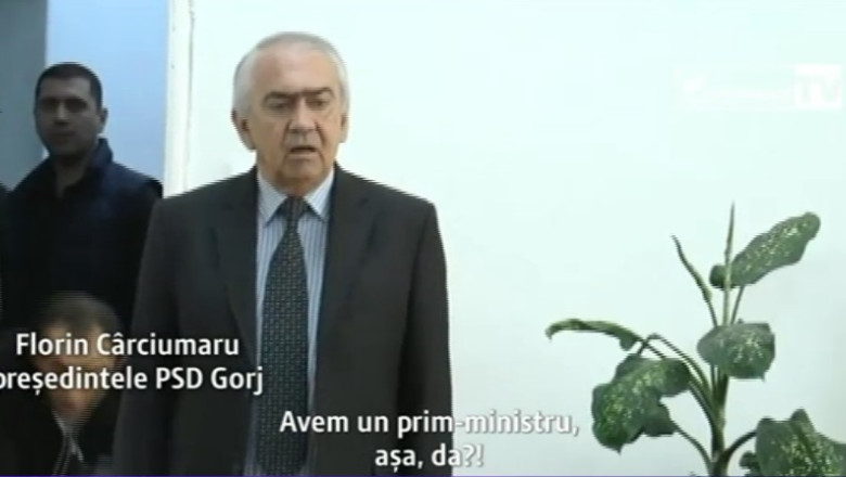 VIDEO. Judecator amenintat de liderul PSD Gorj, nemultumit ca V. Ponta a fost lasat sa astepte: "Bine, stam noi de vorba!" Imagine