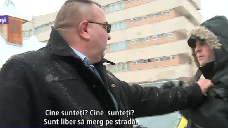 VIDEO. Jurnalisti agresati de agentii de paza angajati de Cristian Adomnitei Imagine
