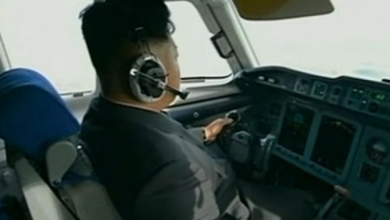 VIDEO. Kim Jong-un, pe post de pilot Imagine