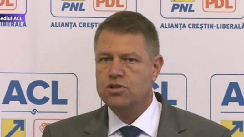 VIDEO. Klaus Iohannis a cantat imnul Romaniei Imagine