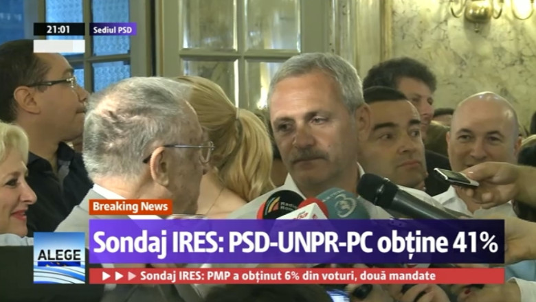VIDEO Liviu Dragnea, catre Ion Iliescu: „Vreau sa spun "dacat" un singur lucru: Mircea Diaconu are cat un partid, are cat PMP!” Imagine