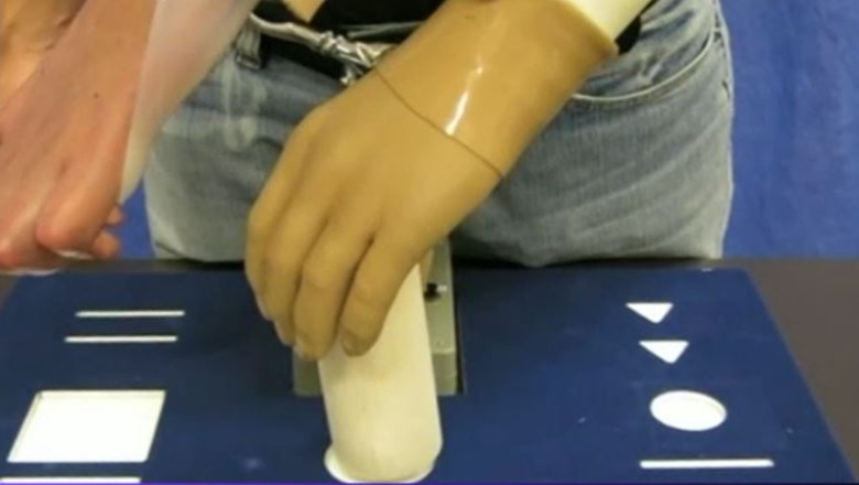 VIDEO. Mana bionica, miscata cu puterea gandului Imagine