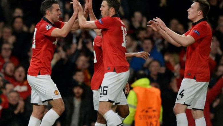 VIDEO. Manchester United a invins-o pe Olympiakos cu 3-0 si s-a calificat in sferturile Ligii Campionilor. Si Borussia merge mai departe Imagine