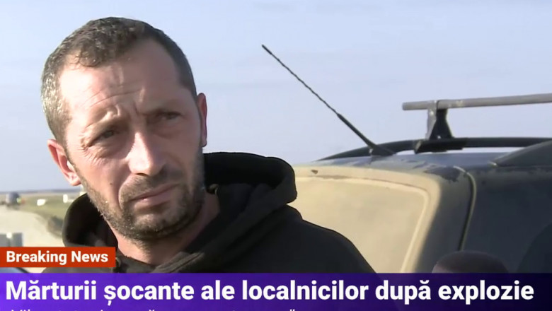 VIDEO. Marturia unui localnic, dupa explozia de la Calimanesti: „Am crezut ca e cutremur. Vibra tot prin casa” Imagine