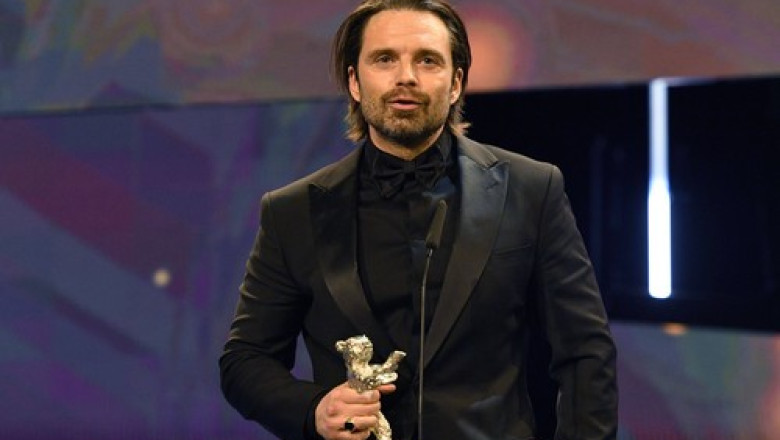 VIDEO Mesajul lui Sebastian Stan, dupa ce a castigat Ursul de Argint: „Pentru un baietel din Romania, inseamna foarte mult” Imagine