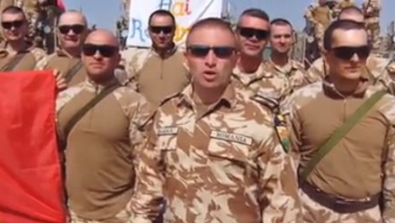 VIDEO. Mesajul „Soimilor Carpatilor” din Afganistan pentru tricolori, inaintea meciului cu Finlanda Imagine