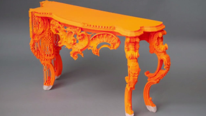 VIDEO. Mobila produsa la imprimanta 3D Imagine