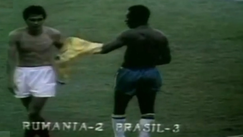 VIDEO. Momentul in care o legenda i-a cerut tricoul lui Mircea Lucescu Imagine