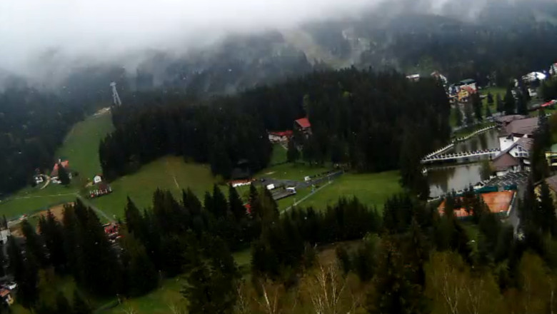 VIDEO. Ninsoare de mai la munte Imagine