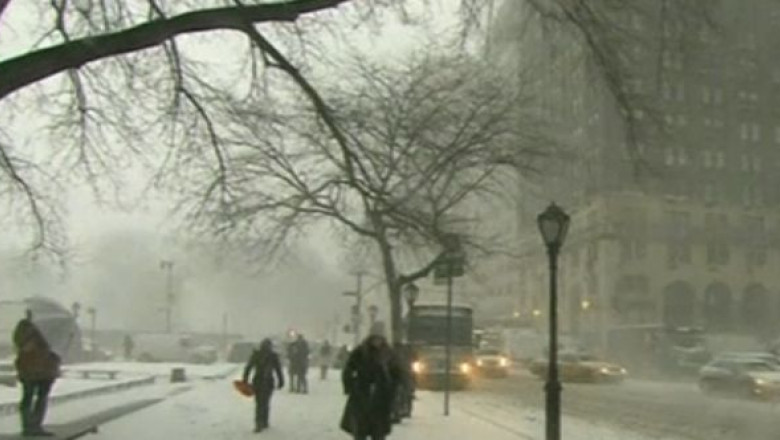 VIDEO. Nord-estul Statelor Unite, lovit de viscol Imagine