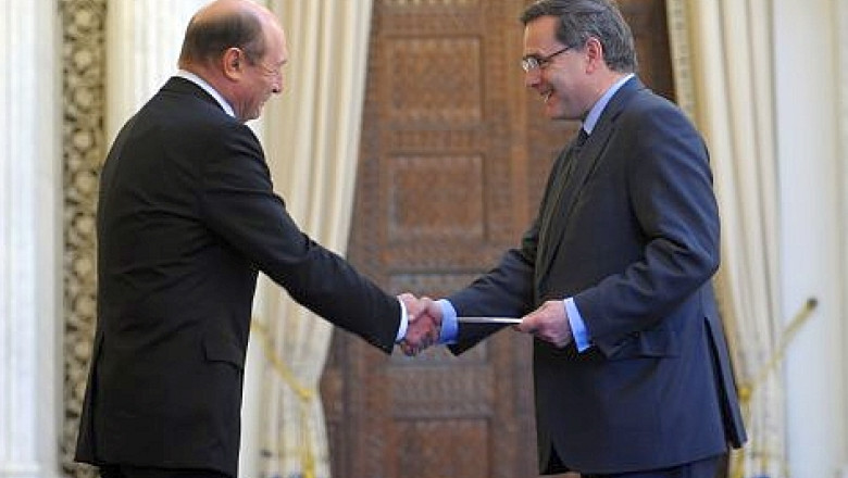 VIDEO Noul ambasador al Frantei multumeste in limba romana pentru primirea calduroasa de la Bucuresti Imagine