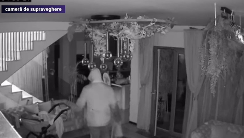 VIDEO „Nu iesiti din camera daca vreti sa traiti”. Cum a decurs un jaf sub amenintarea mortii la o familie din Crevedia Imagine