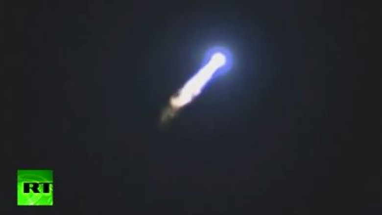 VIDEO. O racheta ruseasca de tip Proton s-a prabusit dupa decolare Imagine