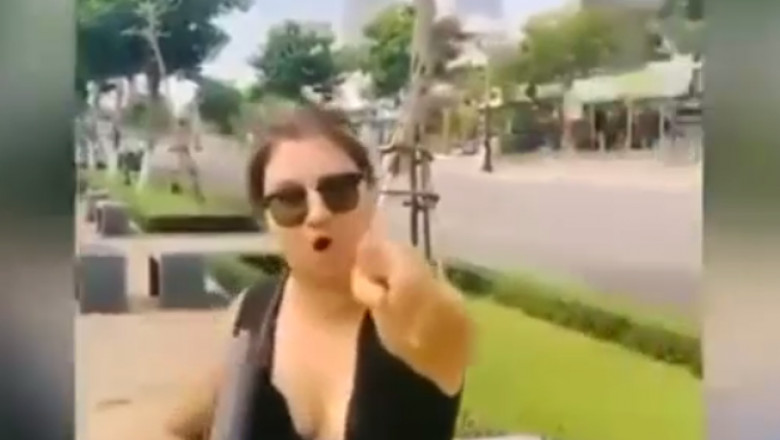 VIDEO. O turista din Rusia a facut scandal in Vietnam, suparata ca localnicii nu sustin Moscova: „Esti impotriva lui Putin, porcule?” Imagine