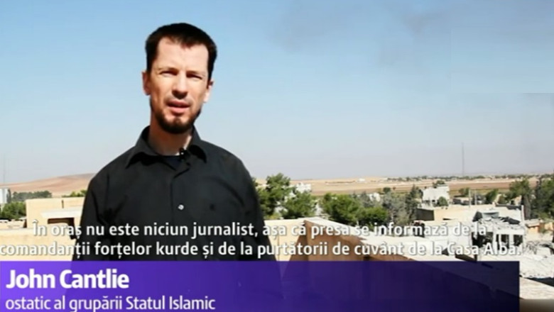 VIDEO. Ostatic britanic, reporter pentru Statul Islamic Imagine