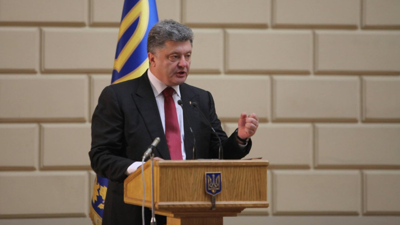VIDEO. Petro Porosenko, discurs in limba romana Imagine