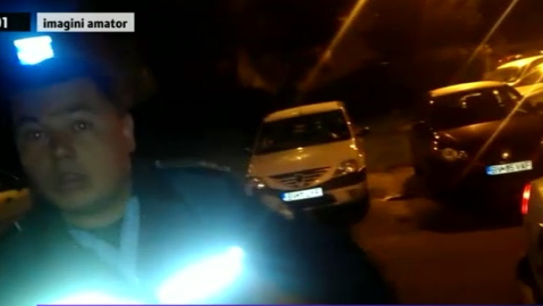 VIDEO. Politist violent, filmat in actiune Imagine