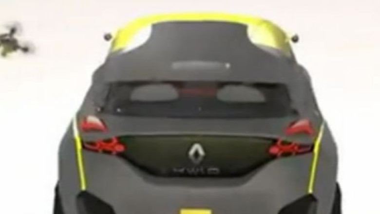 VIDEO. Prima masina cu drona inclusa. Autovehiculul este la stadiul de concept Imagine