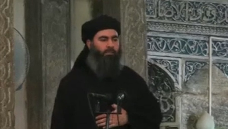 VIDEO. Primele imagini cu seful gruparii „Statul Islamic”. Abu Bakr al-Baghdadi le ordona musulmanilor sa i se supuna Imagine